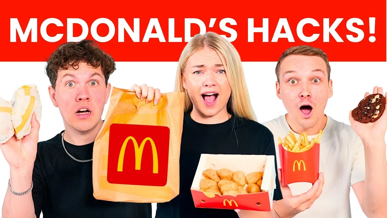 10 MCDONALDS LIFEHACKS DU SKAL PRØVE!