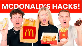 10 MCDONALDS LIFEHACKS DU SKAL PRØVE!