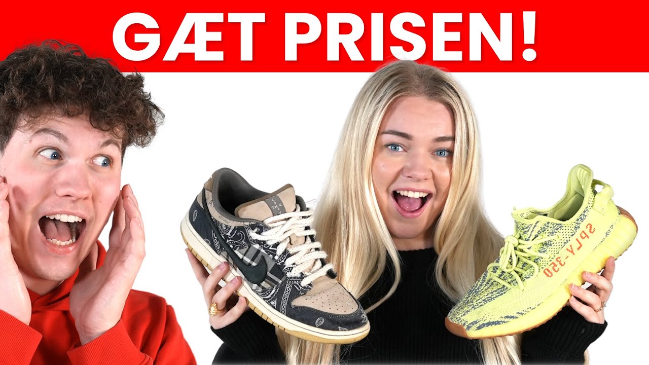 Vi Gætter Prisen på Hinandens Sko!