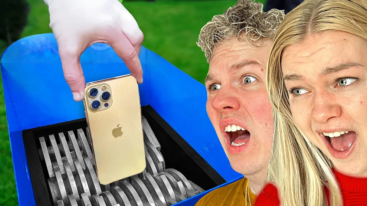 IPHONE VS. SHREDDER!