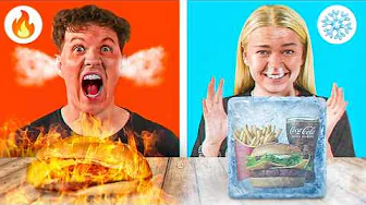 Varm vs Kold MCDONALDS! (Hvad er Klammest?)