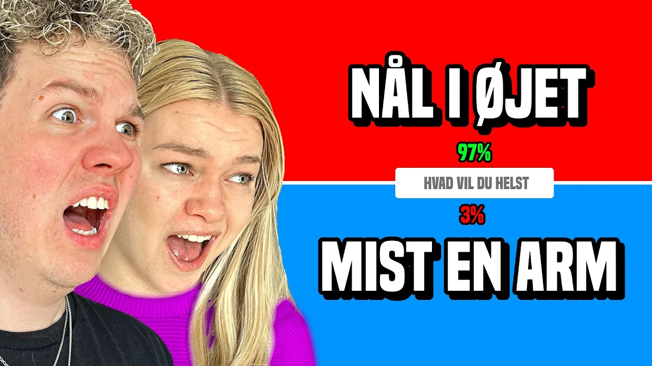 De SVÆRESTE "Hvad Vil Du Helst" Spørgsmål!