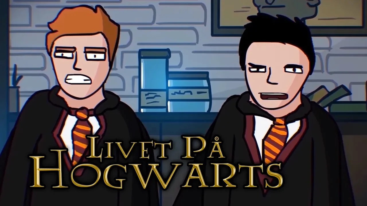 Livet på Hogwarts - tegnefilm!