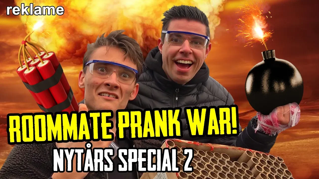 Ultimativ Roommate Prankwar // Nytårs Special Del 2