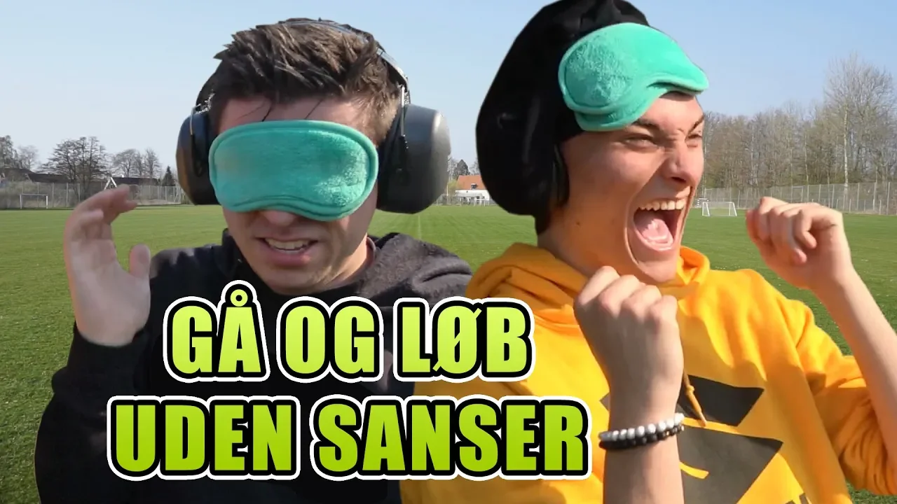 Gå og løb - uden at se eller høre