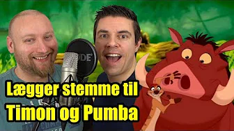 Vi er Timon og Pumba!