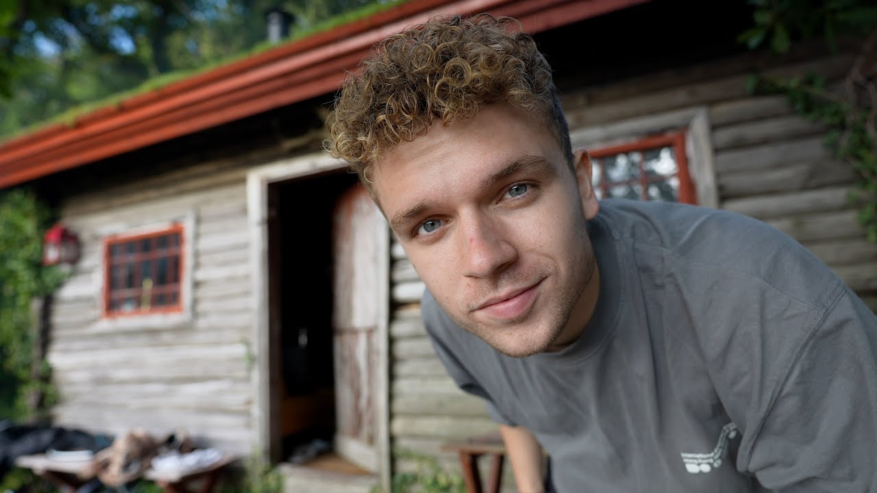 Tilbage i bjælkehytten - den perfekte mandag