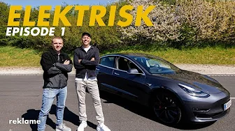 Kører en Tesla på glatis! [Elektrisk Ep. 1]