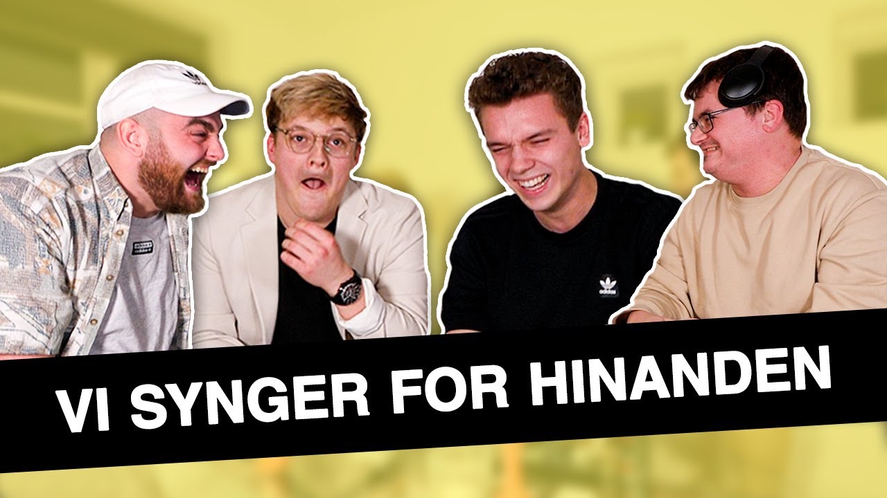 Vi synger for hinanden!