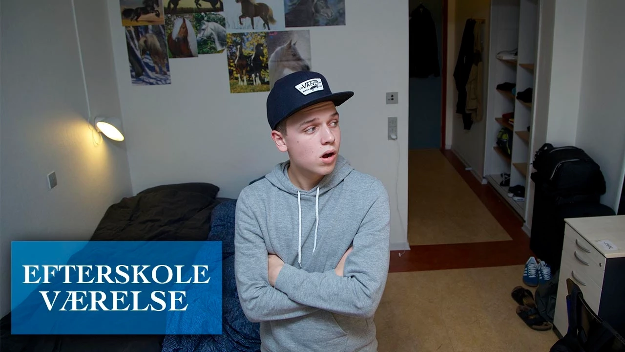 Mit efterskoleværelse | Rasmus Brohave