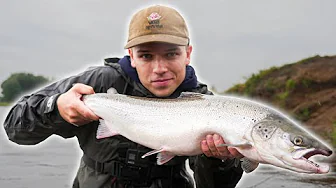 FANGER MIN FØRSTE LAKS