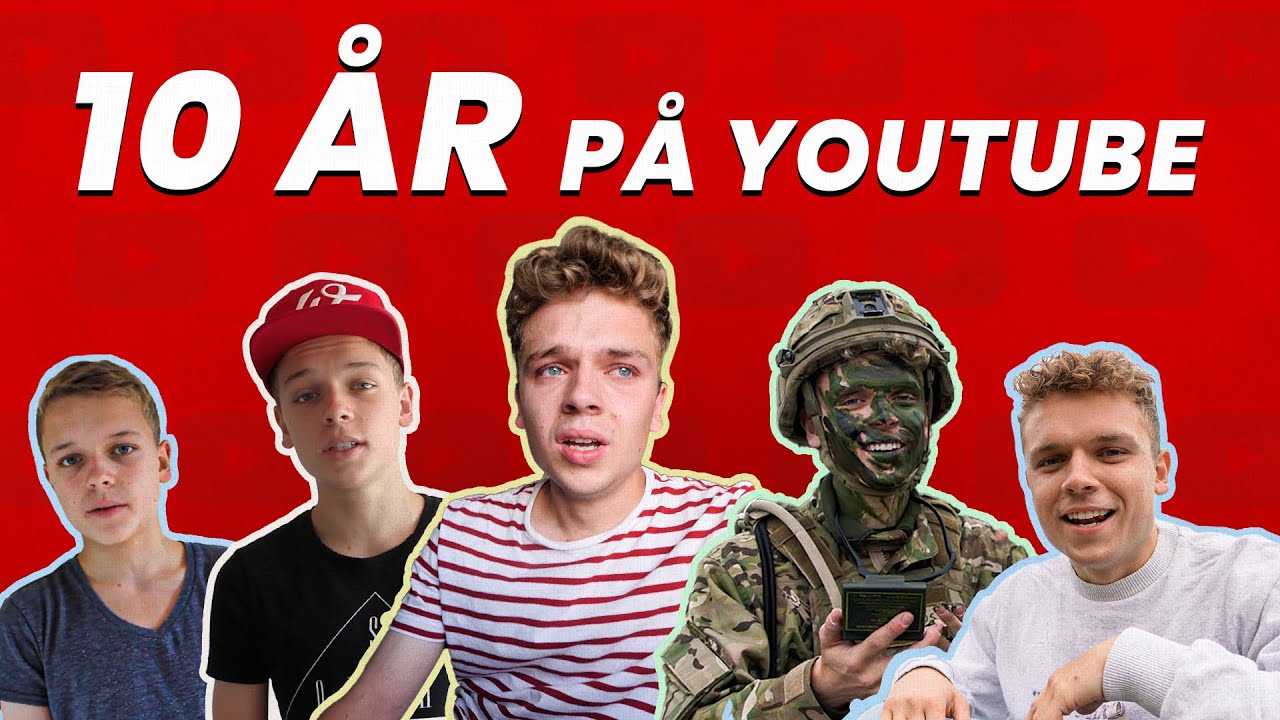 10 år på YouTube - Rasmus Brohave