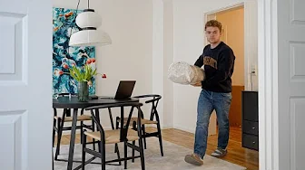 Flytter ind i min nye lejlighed
