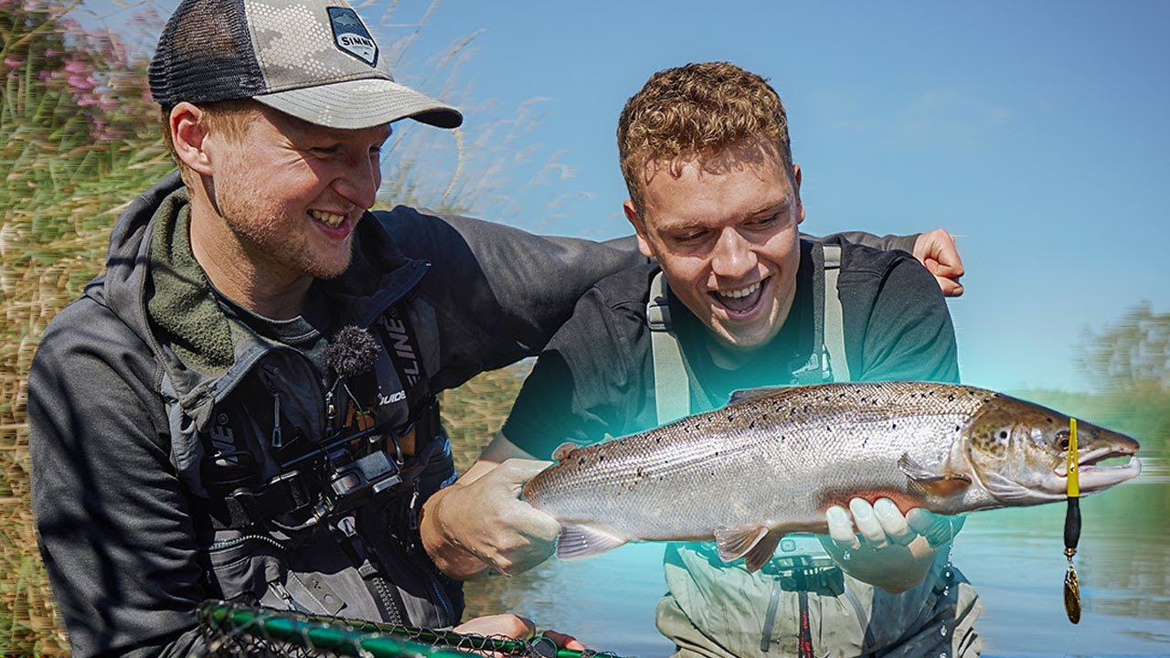 FANGER VILDE LAKS I DANSK Å