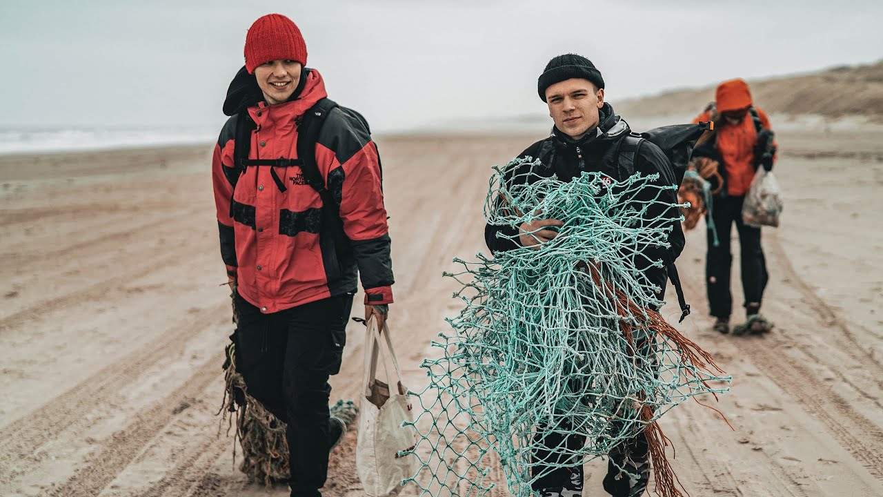 SAMLER 40 KILO AFFALD PÅ ÈN TIME