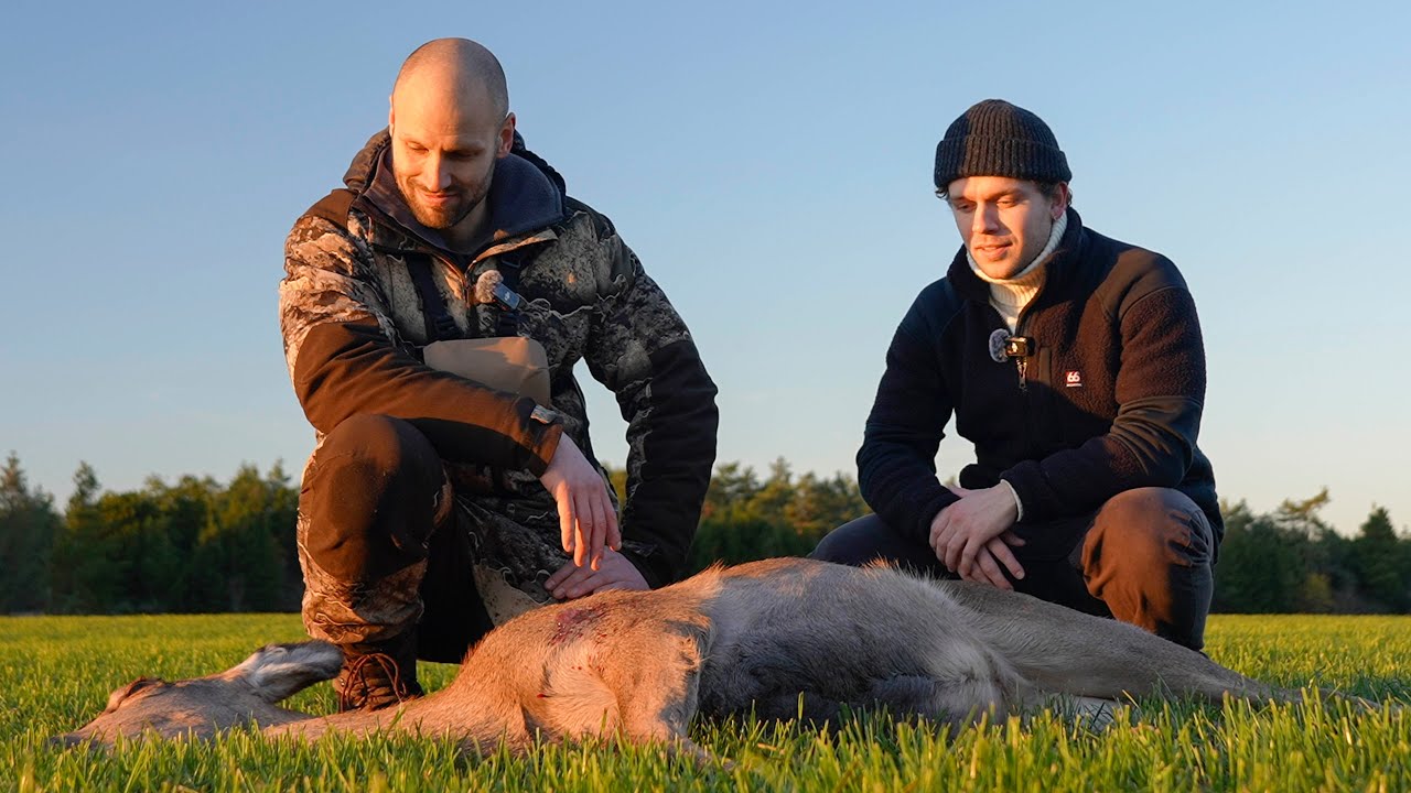 Min første jagt - nedlægger krondyr