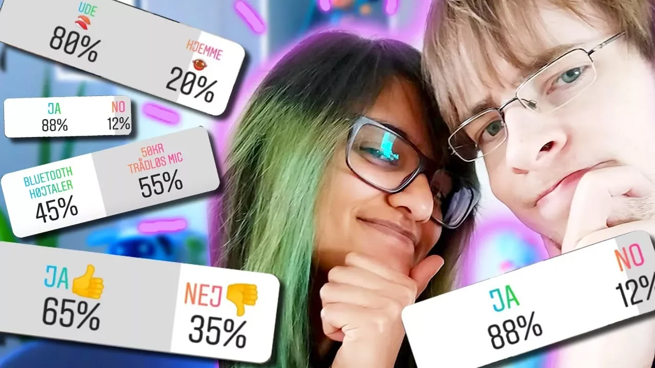 I BESTEMMER VORES DAG CHALLENGE | En dag med Robin & Samrita