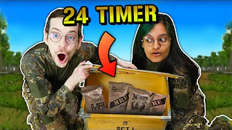 Spiser KUN Militær Mad i 24 timer