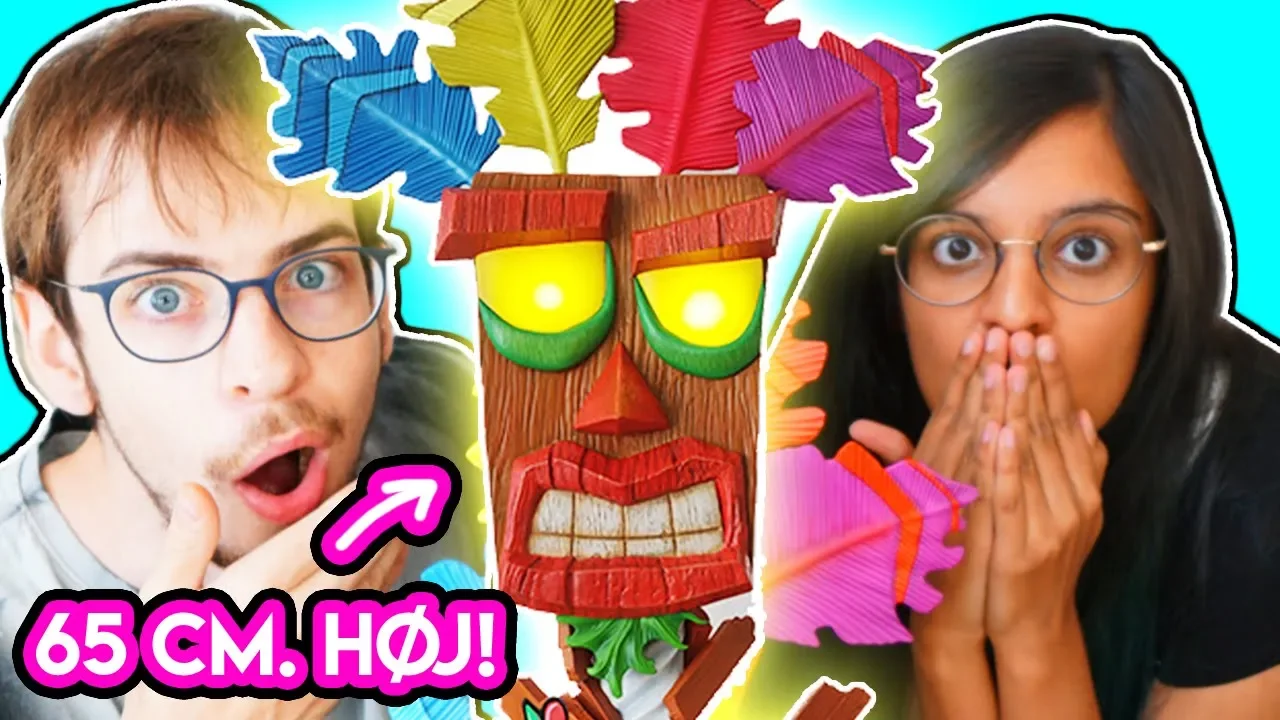 Kæmpe LIFE-SIZE AKU AKU figur!