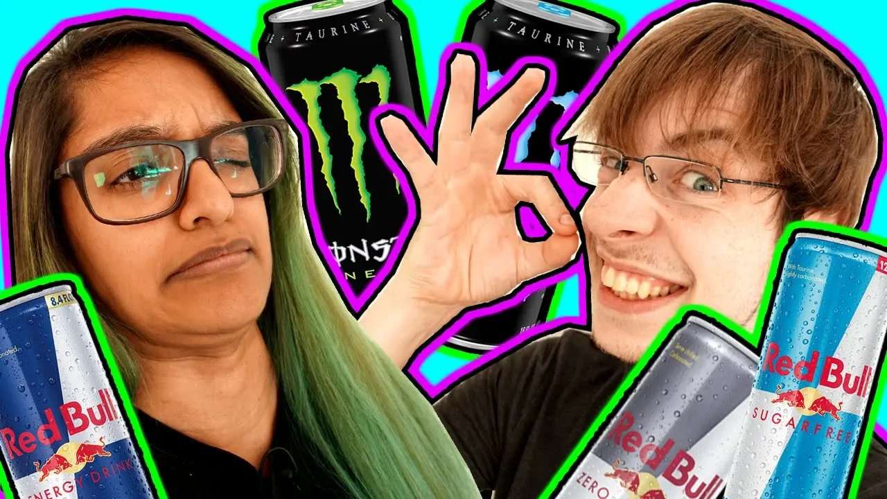 Er det light Redbull og Monster!? - Blindsmagning