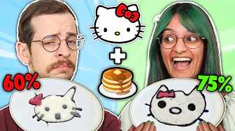 Hvem kan tegne det bedste logo MED PANDEKAGE DEJ? 🥞