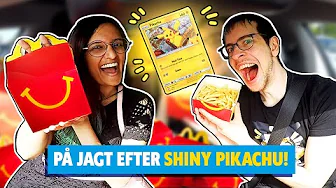 Køber Happy Meals indtil vi får Shiny Pikachu kortet!