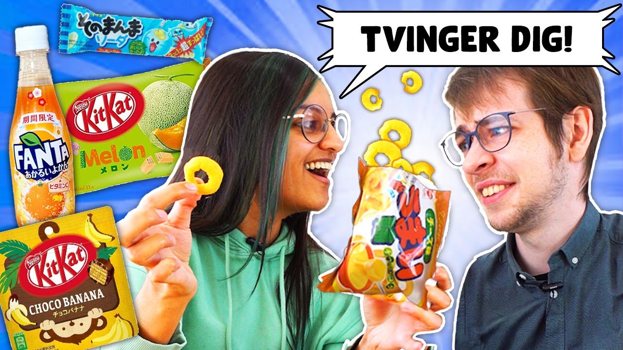 TVINGER HAM TIL AT TESTE JAPANSKE OSTE POPS 🧀 | Tokyo Treat