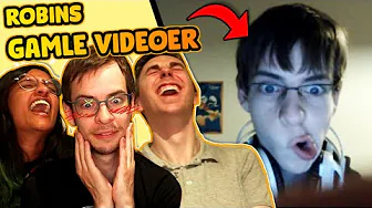 Reagerer på Robin's første videoer 🤣 (Med Lasse!)
