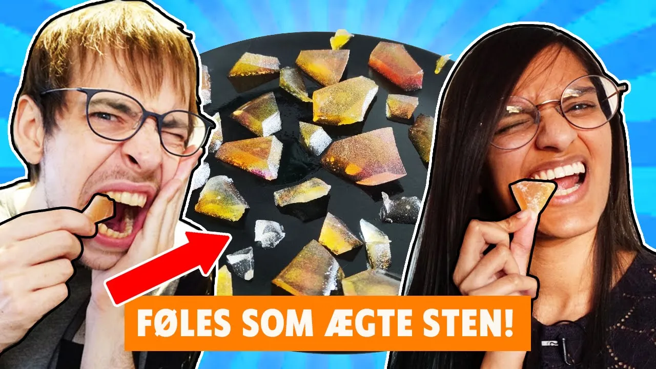 Vi laver spiselige sten!