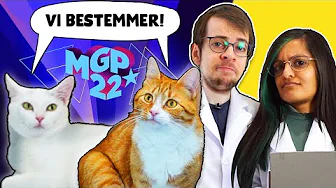 VORES KATTE BESTEMMER HVEM DER VINDER MGP 2022 🎤🎶