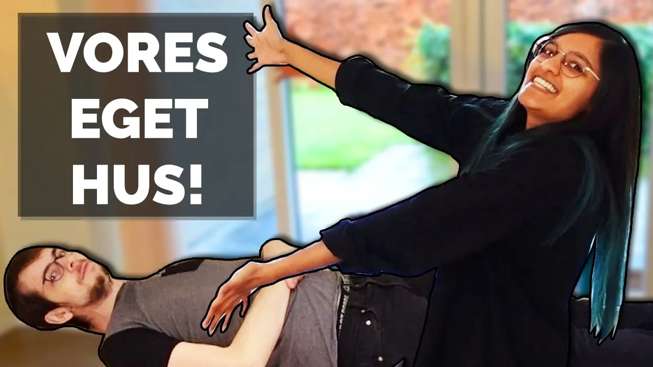 VI HAR KØBT HUS! - Tom house Tour!