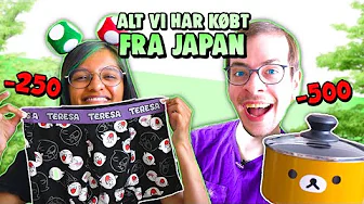 Hvad Har Vi Købt Fra Japan? (SLIK, BAMSER, GAVER OSV.)