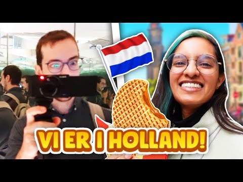 PÅ FERIE I AMSTERDAM - Robin og Sammie vLog
