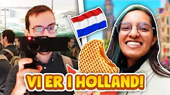PÅ FERIE I AMSTERDAM - Robin og Sammie vLog