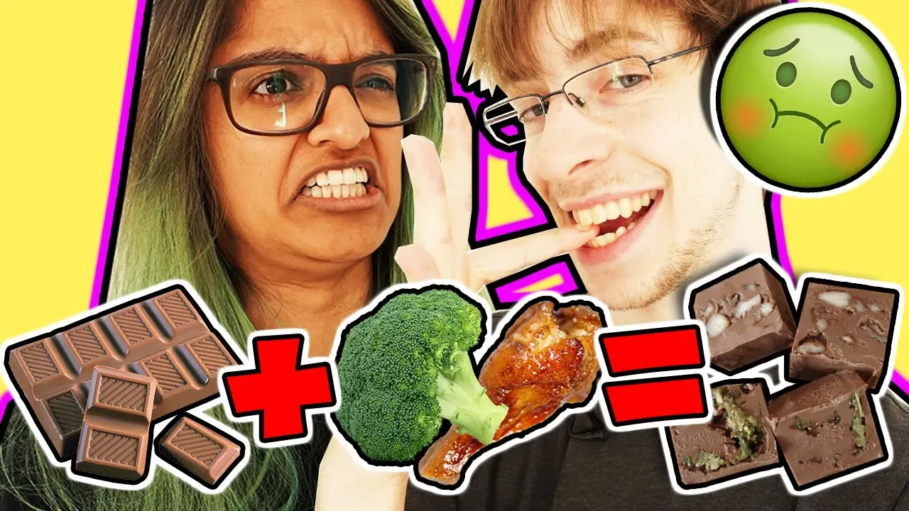 Chokolade med KYLLING OG BROCCOLI?!