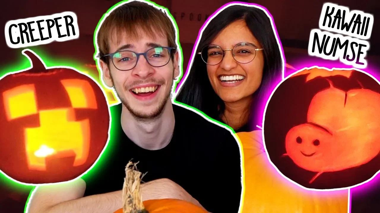 Vi laver seje Halloween græskar!