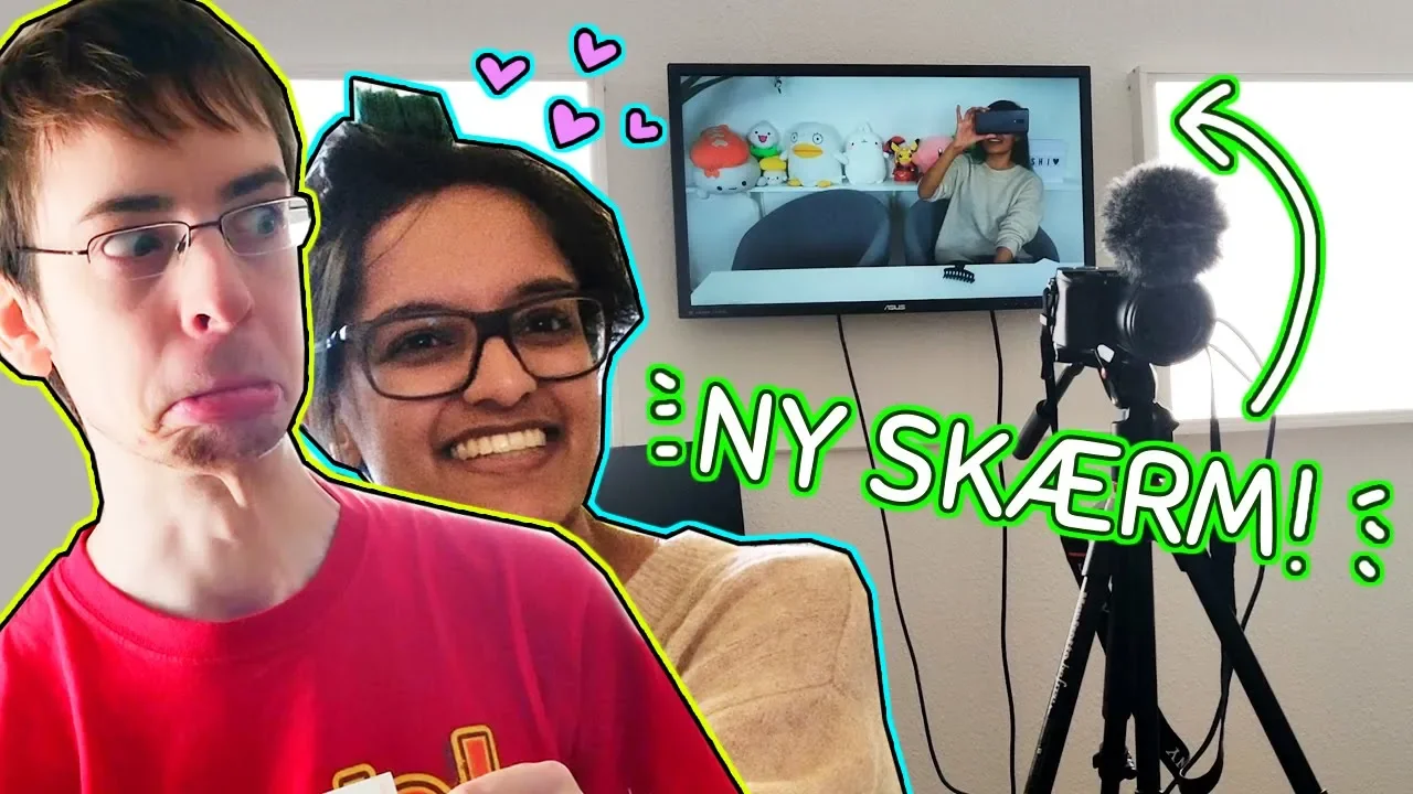 En dag med Robin & Samrita | Setup opgrade og Pizza!