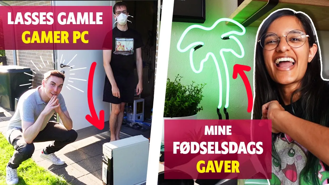 Fødselsdag og Lasses GAMLE PC | Projekt Nørdehjem #9