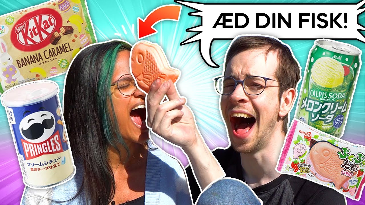 TESTER JAPANSK FISKE SNACK | Tokyo Treat