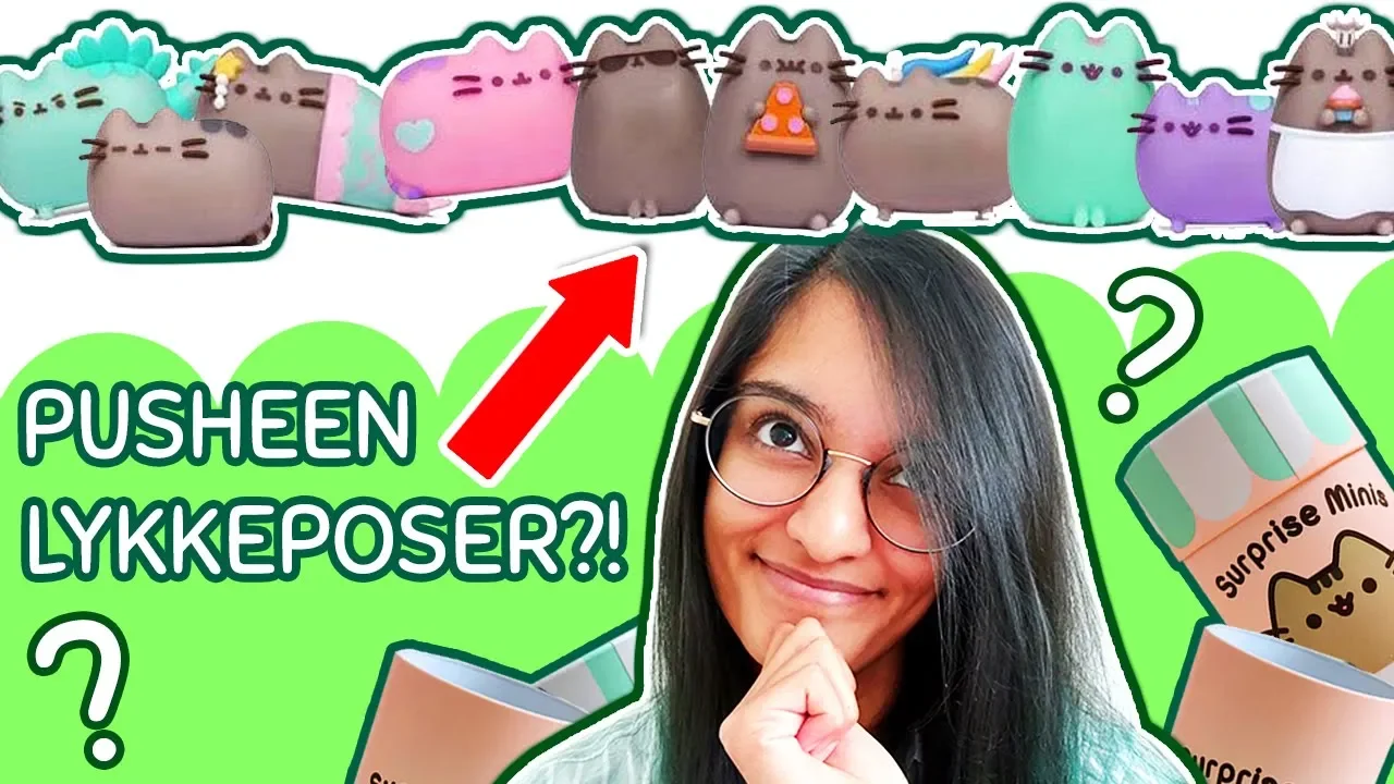 Åbner PUSHEEN lykkeposer 😍!