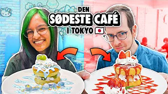 Vi tog til den SØDESTE café i Tokyo