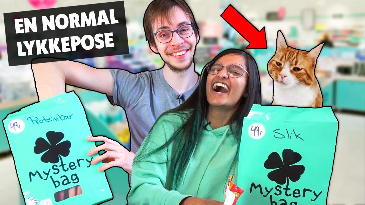 NORMAL lykkeposer med Slik!