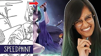 Jeg TEGNER fan art! 🎨 (Speedpaint)