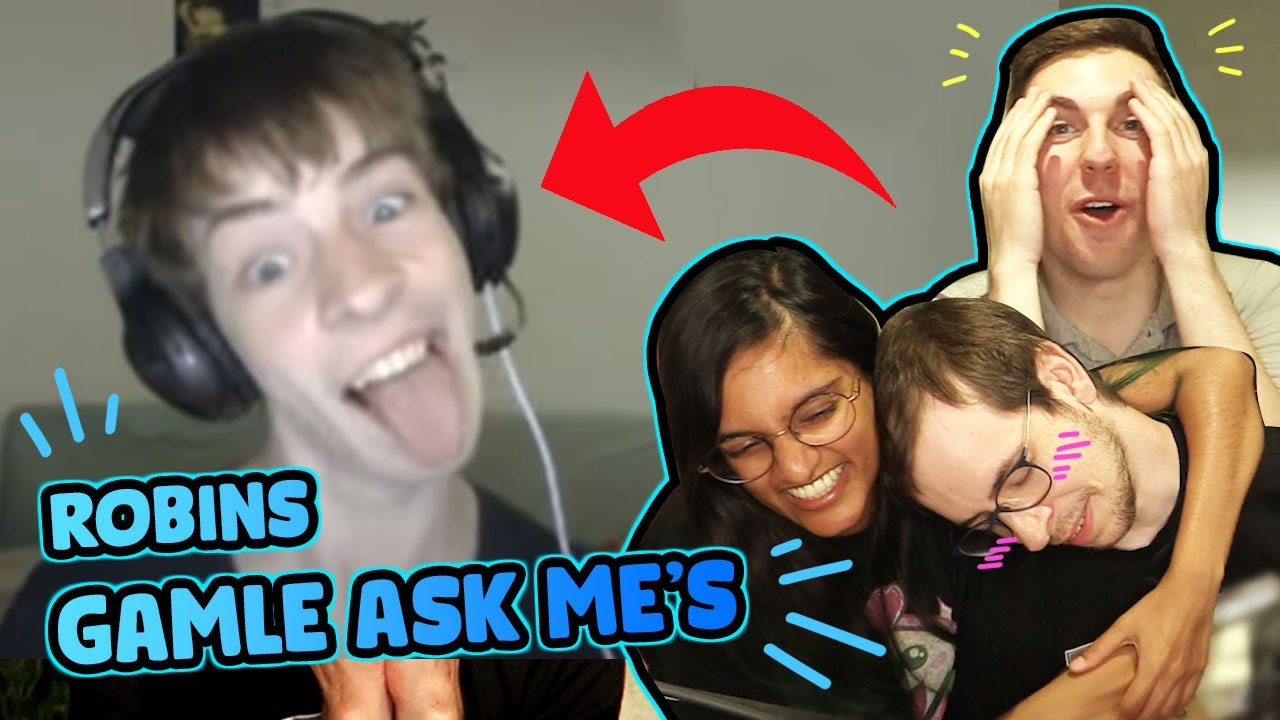 Reagerer på Robin's første ASK ME 🤣 (Med Lasse!)