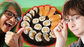 HJEMMELAVET SUSHI | vLog