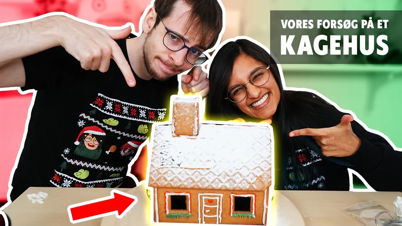 Vi laver vores eget KAGEHUS! ✨