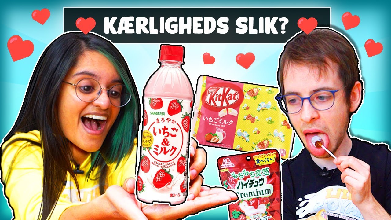 TESTER KÆRLIGHEDS SLIK FRA JAPAN 🍬❤️  - Tokyo Treat