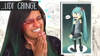 VISER MINE GAMLE TEGNINGER 🎨 (Pinligt)