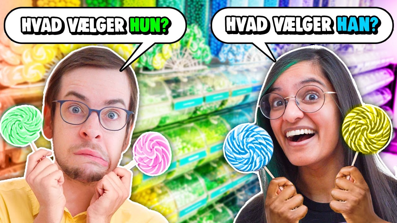 Kan Vi Gætte Hinandens Bland-Selv Slik? 🍬🍭