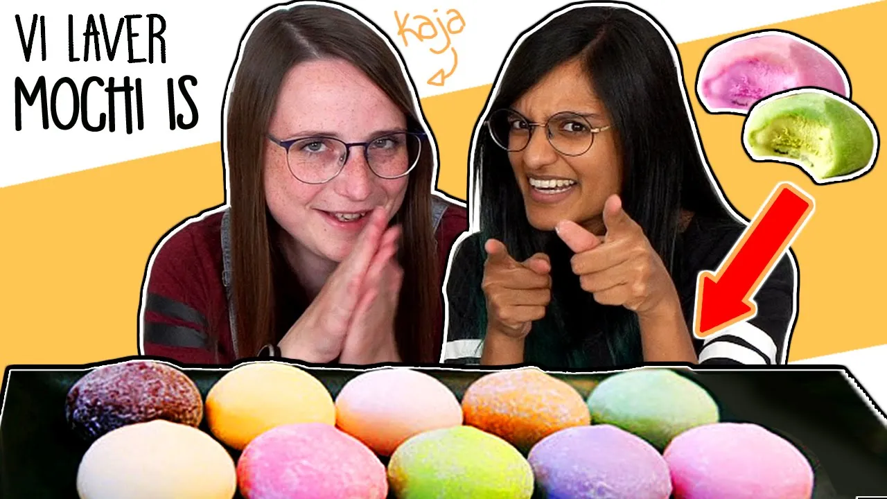 VI LAVER MOCHI IS 🍧 - med Kaja og Samrita